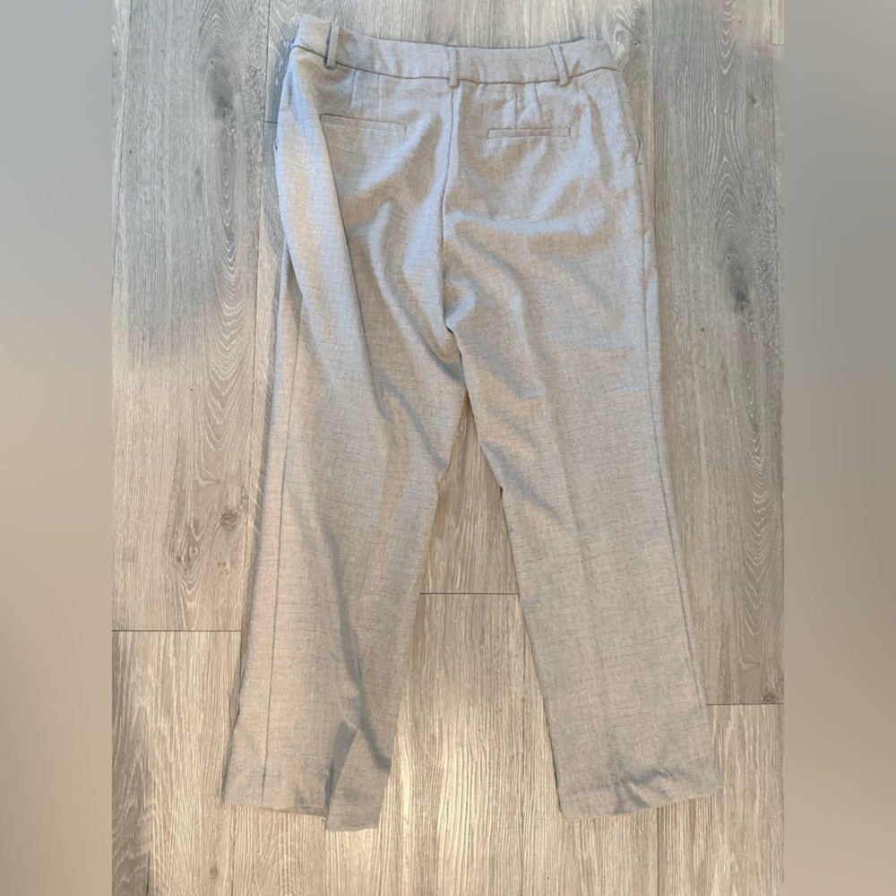 Nine West Heather Gray Straight Leg Dress Pants Work Trousers❤️ - Picture 7 of 7